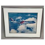 Flying Tigers B-747 Jetfreighter Framed Print
