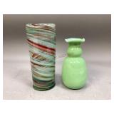 Hand Blown Glass Vases