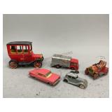 Vintage Metal Toy Cars