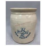 #2 New Brighton PA Stoneware Crock