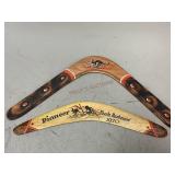 Wooden Souvenir Boomerang