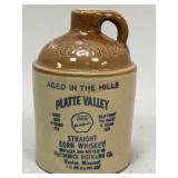 McCormick Platte Valley Corn Whiskey Stoneware Jug