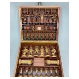Anri Far West Cavalry Men and Indians Chess Pieces