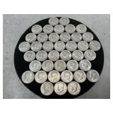 40 Bicentennial Kennedy Half Dollars
