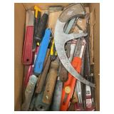Assorted Knives, Sawblades, and More