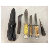 Variety Of Pocket Knives