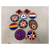 Variety Of Military Patches