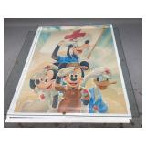 Walt Disney Red Cross Posters