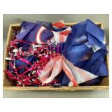 Vintage Red White & Blue Lot