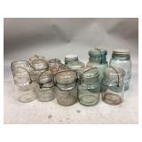 Assorted Canning Jars