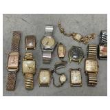 Vintage Bulova Wrist Watches and More