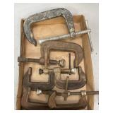 Assorted C Clamps