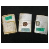 Vintage Zippo Lighters