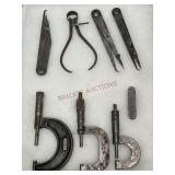 Assorted Starrett Tools