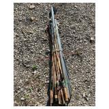 Large Lot Of Fishing Poles