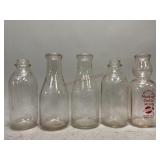 Vintage Milk Bottles