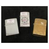 Vintage Zippo Lighters