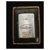 Pennzoil Zippo Lighter with Box