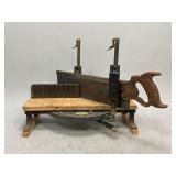 Stanley Miter Box with a Saw