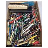 Large Lot Of Vintage Pens & More