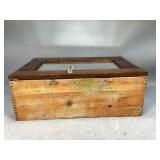 Matches Wooden Crate
