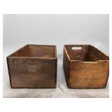 Vintage Wooden Crates