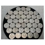 40 Kennedy Half Dollars