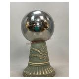 Decorative Planter with Gazing Ball