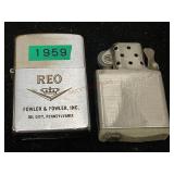 Refurbished REO Fowler & Fowler Zippo Lighter
