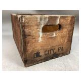Oil City, PA Wooden Crate