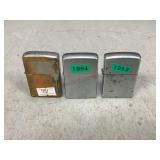 Assortment Of Zippo Lighters