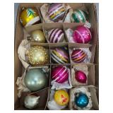 Vintage Glass Christmas Ornaments