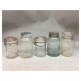 Assortment Of Canning Jars