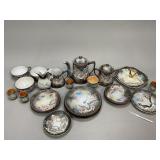 Japanese Moriage Dragonware China Set