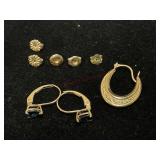 14K Gold Earrings and More
