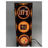 Letï¿½s Go Steelers Light Up Sign