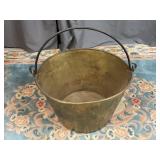 Large Brass Cauldron