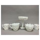 Decorative Milk Glass