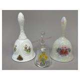 Hand Painted Fenton Bells and More