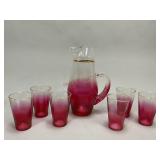 Blendo MCM Cocktail Pitcher and Glasses