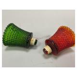 Fenton Hobnail Candle Holders
