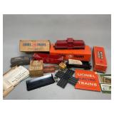 Lionel Train Cars, Parts, and Ephemera
