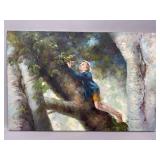 Veryl Grace Oil on Canvas Painting