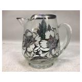 Sterling Overlay Pitcher