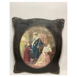 Civil War Print in Oak Frame