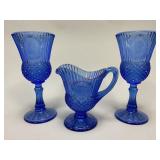 Cobalt Blue Avon George Washington Dishes