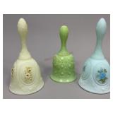Hand Painted Fenton Bells and More