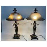 Prescott Bronze Colored Table Lamps