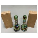 Art Glass Water Pipe/ Vase