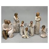 Assorted Willow Tree Figurines